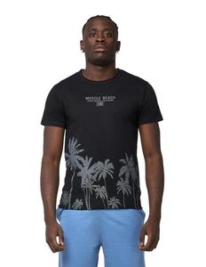 LEONE 1947 APPAREL Футболка с короткими рукавами и принтом Leone Beach