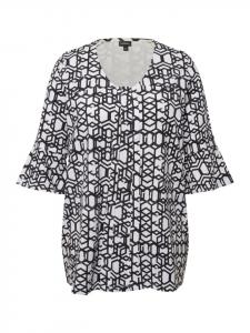 Лонгслив Ulla Popken, черный