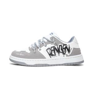 Обувь для скейтбординга унисекс Humanism 1986, White Black (Women'S)