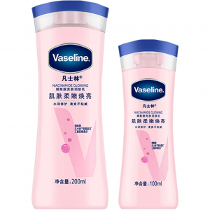 Осветляющий лосьон для тела с ниацинамидом, уменьшающий целлюлит и зуд, восстанавливающий и увлажняющий Vaseline, 200ml+100ml