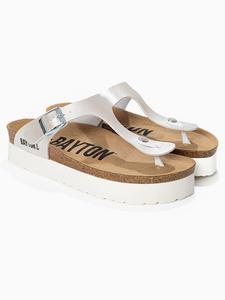 Сандалии BAYTON, серебряный