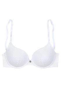 LASCANA Бюстгальтер пуш-ап в белом цвете