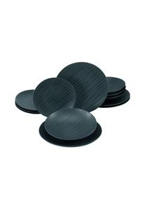 Сервиз Creatable Waves, 12 предметов, черный