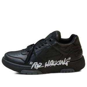 Кроссовки out of office low-top for walking sneaker 'black white' Off-White, черный