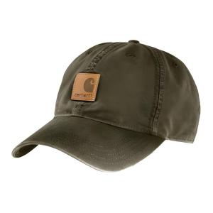 Carhartt Хлопковая бейсболка унисекс зеленая