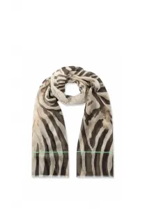 Шарф mix mit zebramuster Codello, Beige