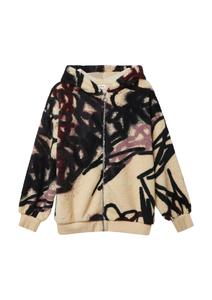 Флисовая куртка s.Oliver, бежевый