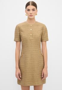 Платье-рубашка adL, золотой