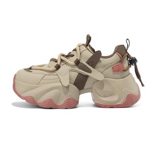 Кроссовки DAPHNE Chunky Sneakers Women's Low-top, черный/золотой