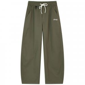 Повседневные брюки Unisex Moderate Straight Fit Jeep, зеленый