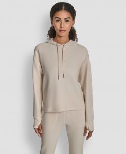 Женская термотолстовка Transcend с капюшоном DKNY, Blonde