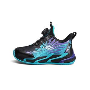 Детские полувысокие повседневные кроссовки TONYBEAR, черный/оранжевый