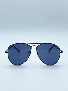 Черный авиатор с черными линзами SVNX, черный