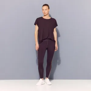 Женская тренировочная футболка из вискозного рибаны Boomerang, коричневый