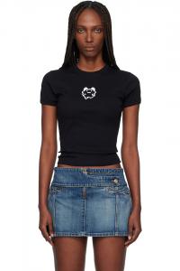 Детская футболка Тамагочи Coperni, черный