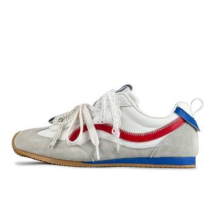 LuzaoT Женские повседневные кроссовки SUPER DRAG Low Top белые красные