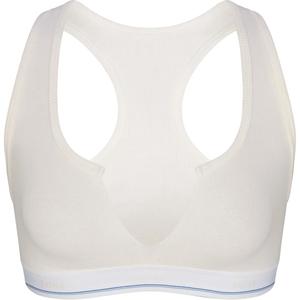 Skims Бюстгальтер-бралетт с разрезом на шее из хлопкового рибана, коллекция Cotton, FW24, 1 шт, MARBLE STRIPE