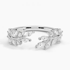 Открытое кольцо с бриллиантом Sweeping Ivy (1/2 карата) Brilliant Earth