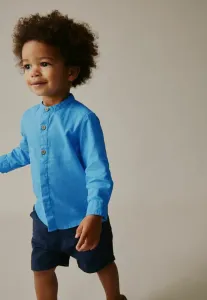 Стандартная рубашка с длинным рукавом Next, Blue