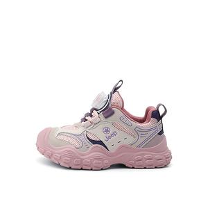 Детские кроссовки для бега Kids Jeep, Снежинка Розовый/Бежевый Белый