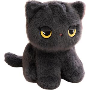 Милый котенок плюшевая кукла для успокоения плюшевая кукла высота 32cm/50cm/60cm Mr. Toy, серый