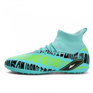 Kuding Антискользящие износостойкие дышащие футбольные бутсы унисекс — голубой газон, цвет Cyan Turf