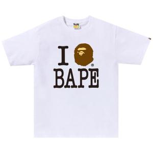 Футболка BAPE I Love BAPE Tee, White