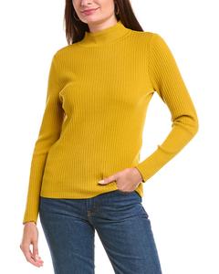 Свитер с воротником-стойкой Jones New York Sutton, желтый