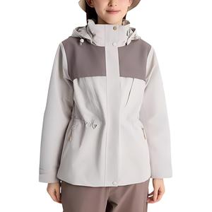 Columbia Женская водонепроницаемая утепленная ветровка Transit SS25 белого цвета, White