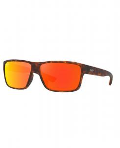 Мужские поляризованные солнцезащитные очки Uila, MJ000785 Maui Jim, Tortoise Matte