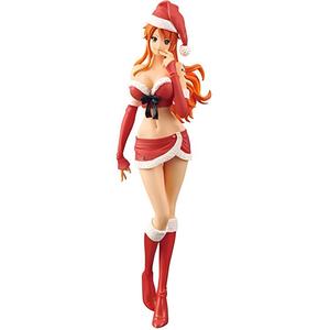 BANPRESTO Фигурка one piece nami glass factory christmas scale красная 20cm
