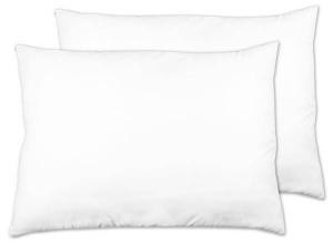 Подушка Zollner 00000278 2 шт, 70x10x90 см, белый