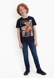 Футболка с принтом дракона от nkmduse Name It, Black