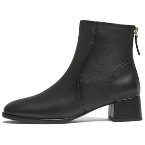 TATA Женские полусапожки кофейные, серо-черные, цвет Black