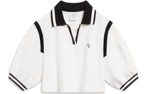 CF Polo Shirt Women's Off White Lining