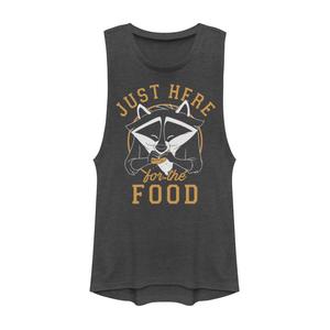 Покахонтас Мико из Диснея для юниоров Просто здесь ради еды Портрет Мускулистый танк Licensed Character