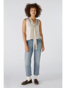 Блуза Oui Bluse, бежевый