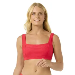 Топ бикини Rip Curl Premium Surf D-DD Crop, красный