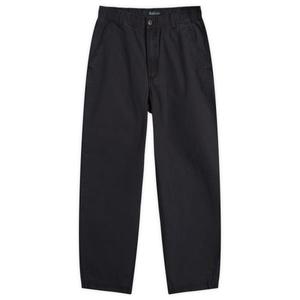 Хартон расслабленные брюки Барбур, темно-синий