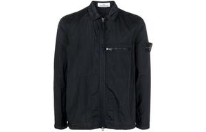 Куртка мужская Stone Island SS23 Nylon Meta на молнии, черный