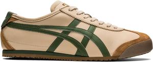 Кроссовки Onitsuka Tiger Unisex Adult Mexico 66, зеленый/бежевый