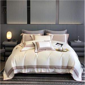 Generic Комплект постельного белья из египетского хлопка 1200TC с вышивкой