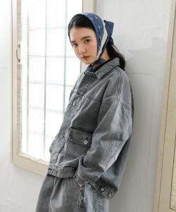 Куртка Amplice из черного денима с кольцом весом 12 унций Brocante, цвет Black