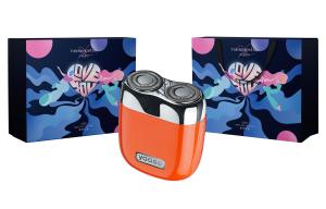 Цветная MINI Box роторная бритва с моющейся головкой миниатюрная портативная, полностью водонепроницаемые YOOSE