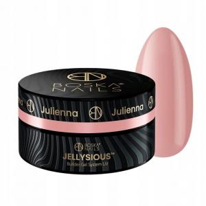 Boska Nails, Jellysious Julenna, Гель для наращивания ногтей светло-персикового цвета, желе Builder Gel System UV, 50мл