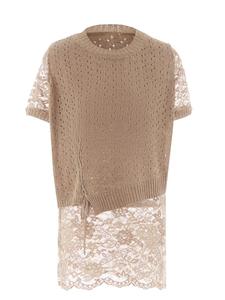 Пуловер paino, серо-коричневый