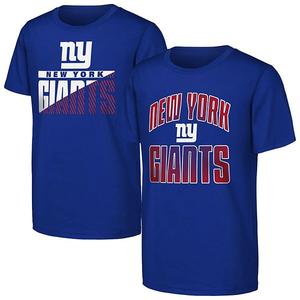 Футболка Youth Royal New York Giants Never Quit 2-pack Outerstuff