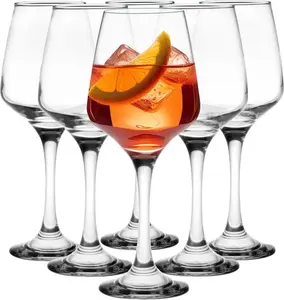 Набор бокалов для вина , набор из 6 бокалов для красного вина, бокал для белого вина, бокалы для красного вина, бокалы для белого вина, 6 x 300 мл Glasmark KROSNO 1992