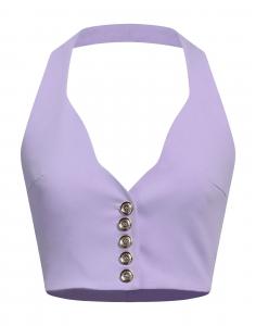 Кроп-топ Pinko, сиреневый