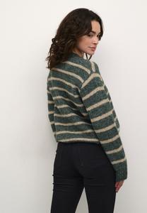 Джемпер TRINA STRIPED Kaffe, зеленый